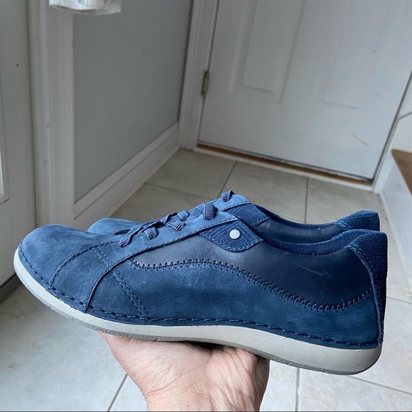 Earth Origins Moccasin Blue Sample Shoes brand new without tag size 7 - 7 1/2 - Picture 10 of 11